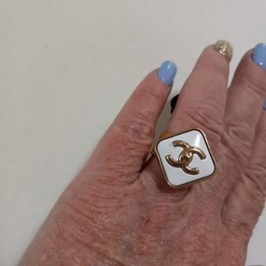 COPY - Authentic Chanel button ring